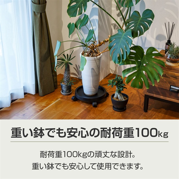 受け皿 キャスター付き 鉢受け皿 鉢皿 鉢台 ソーサー 2個セット 内径
