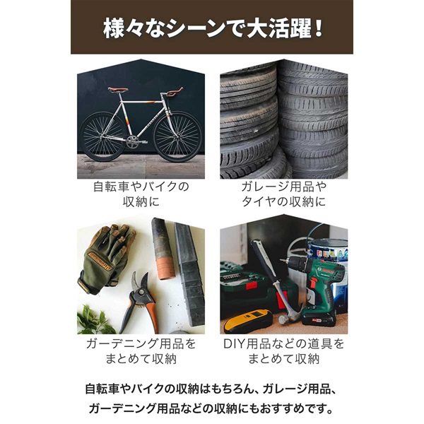 自転車置き場 サイクルポート 2台/3台用 ワイド 大型 UVカット 耐候