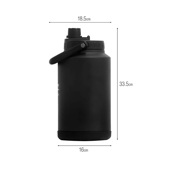 FIELDOOR アイスコンテナ 3.8L ウォータージャグ 小型 キャンプ用 氷入れ アウトドア 保冷 水筒 広口 大容量 ステンレス 真空断熱 氷  持ち運び [送料無料] マックスシェアー本店 カーゴコンテナ メガウォータージャグ 3.8L CARGO CONTAINER MEGA WATER  JUG ウォーター ...