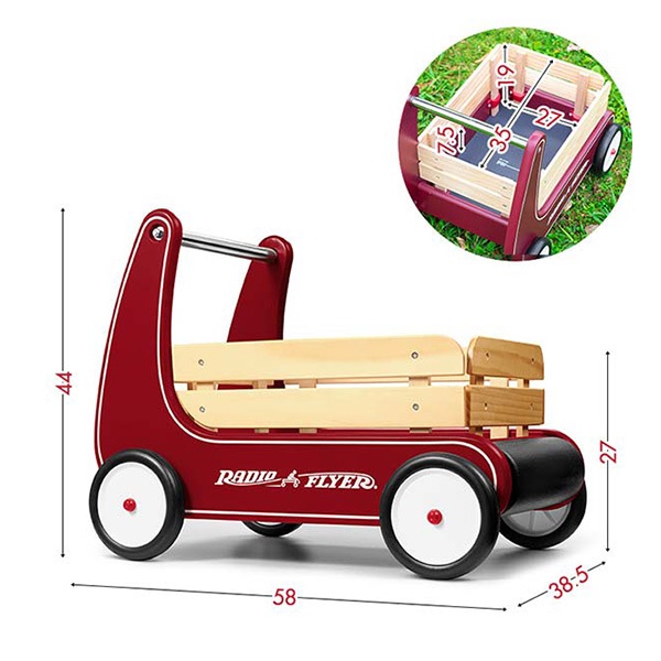 Radio Flyer ラジオフライヤー クラシックウォーカーワゴン 612A ミニ