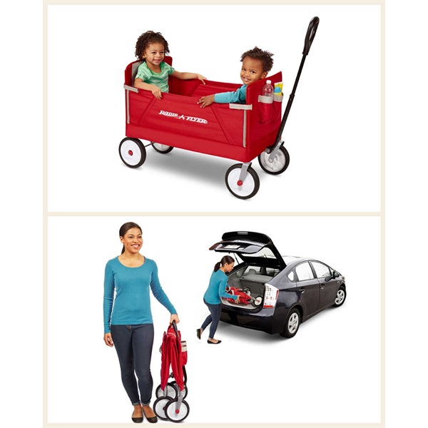 ペダルカー消防車コメット・ラジオフライヤー？ Radio Flyer ラジオフライヤー 3-in-1 イージーフォールドワゴン 3950