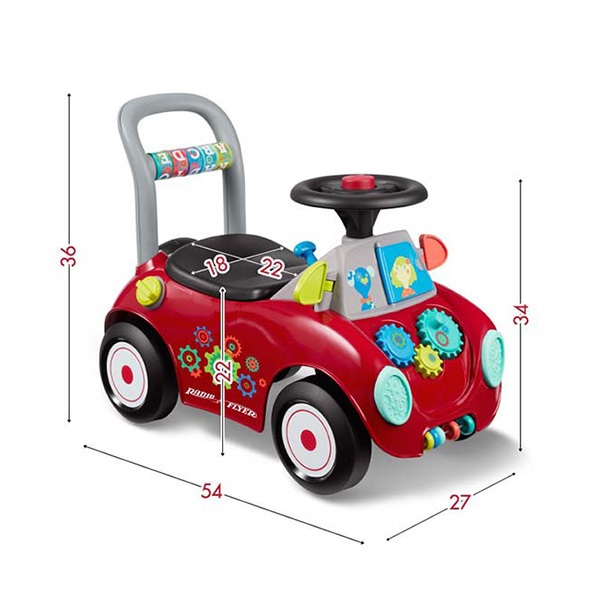 Radio Flyer ラジオフライヤー ビジー バギー 足けり 乗用玩具 603A 脚