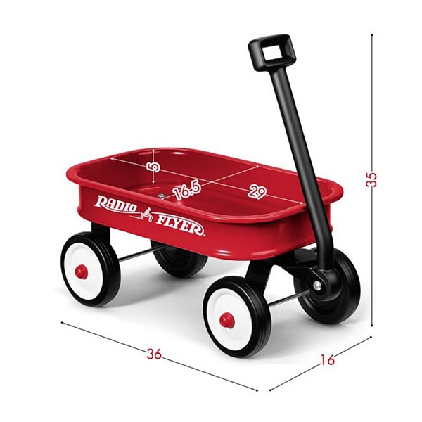Radio Flyer ラジオフライヤー リトルレッドワゴン W5A ミニ キャリー