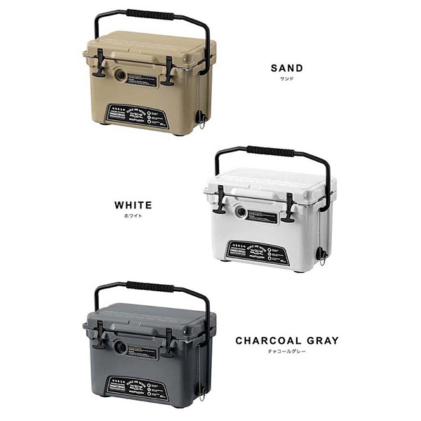 FIELDOOR クーラーボックス 小型 18.9L/20QT ハードクーラー
