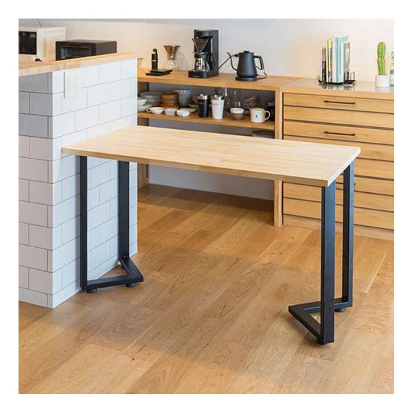 テーブル 脚 パーツ 2本セット 高さ69cm～70cm アイアンレッグ 鉄