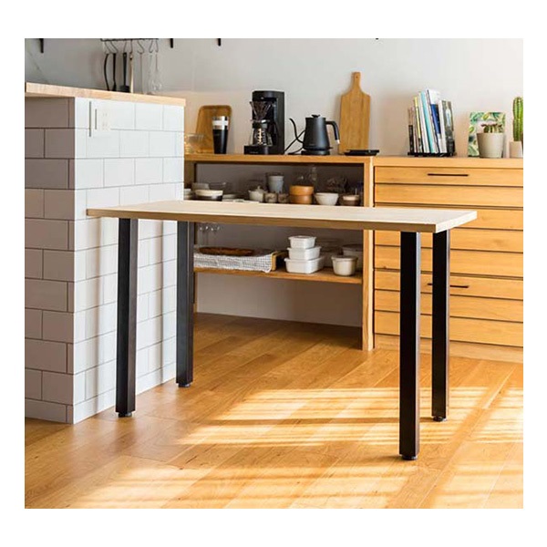 DIY向け　アイアン　脚　高さ69cm 4本セット アイアン 脚 テーブル用 2本セット 高さ67 アイアンレッグ 鉄脚 家具脚