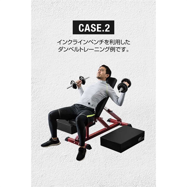FIELDOOR ダンベルマット クッション ノーマルサイズ 60cm×40cm 厚さ 