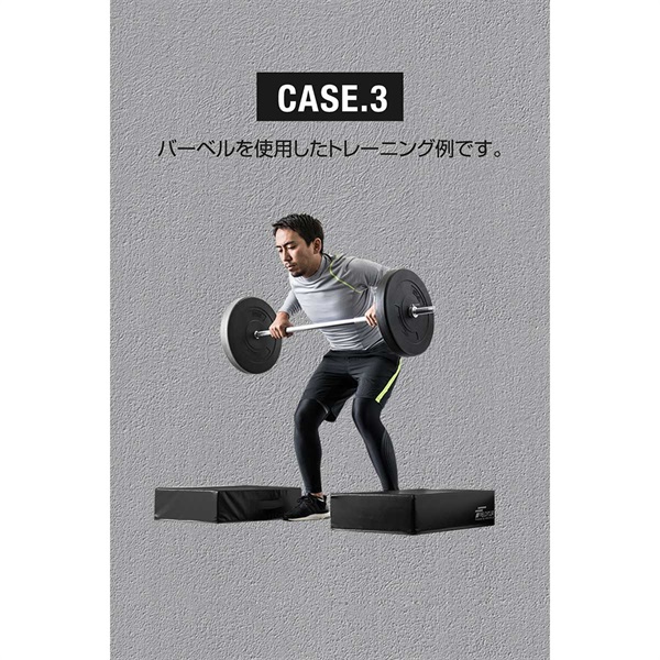 FIELDOOR ダンベルマット クッション ノーマルサイズ 60cm×40cm 厚さ