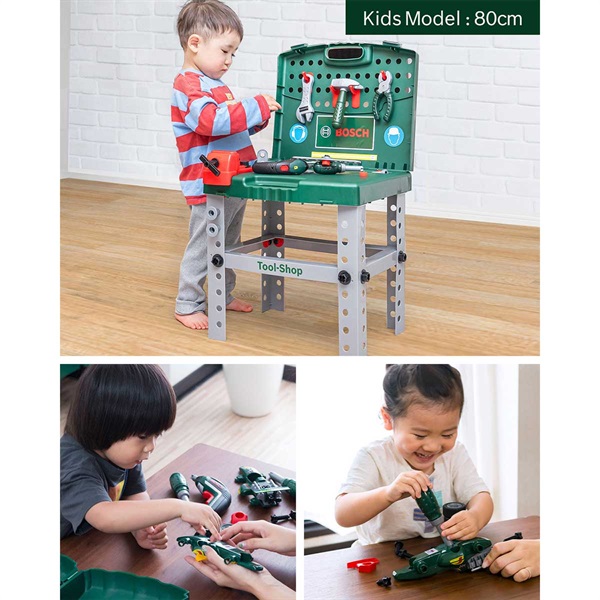 子供遊び　セット ごっこ遊び 工具セット おもちゃ BOSCH ボッシュ グランプリケース