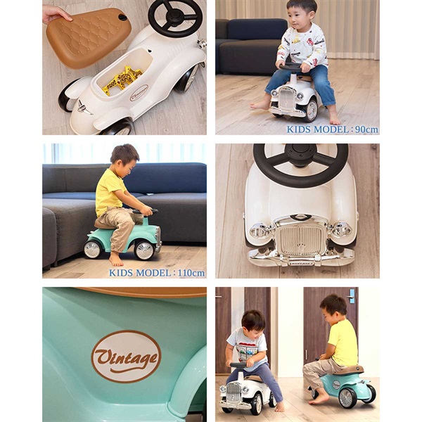 レア クラシック レーシングカー 足けり乗用玩具 アルタバーグ RiZKiZ 乗用玩具 足けり 車 おもちゃ クラシックカー レトロカー