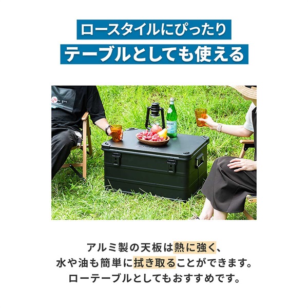 FIELDOOR アウトドア コンテナボックス S/M/L 3サイズ 単品/2個/3個